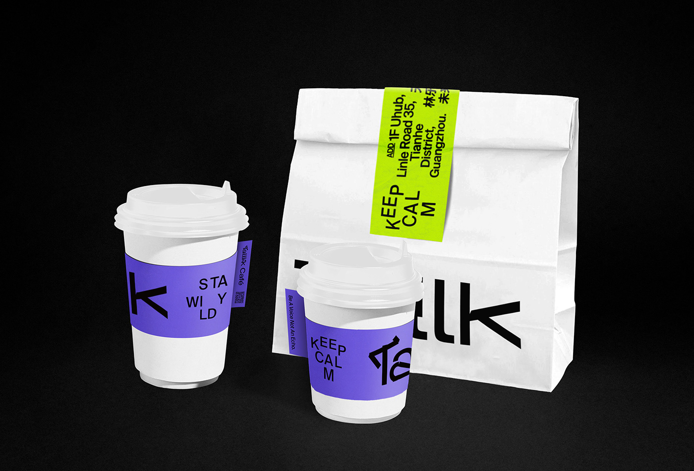 Talllk cafe咖啡品牌VI<a href=http://edabuilding.com/ target=_blank class=infotextkey>設計</a>